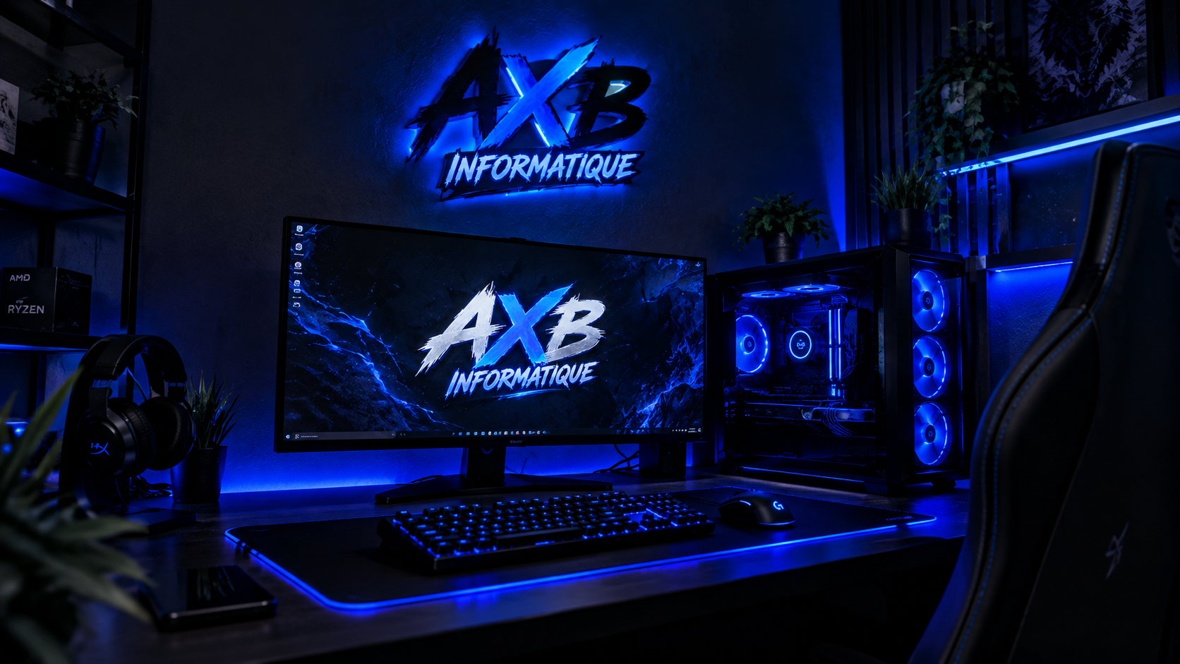 Poste de travail AXB Informatique